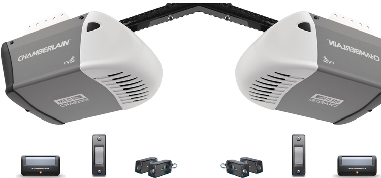 chamberlain garage door openers in Corona
